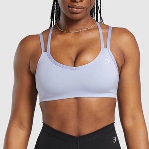 Gymshark Lilac Strap Feature Sports Bra